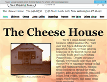 Tablet Screenshot of nwcheesehouse.com